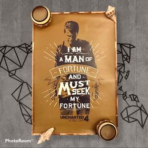 🍀 Uncharted 4 Poster (Loot Crate)